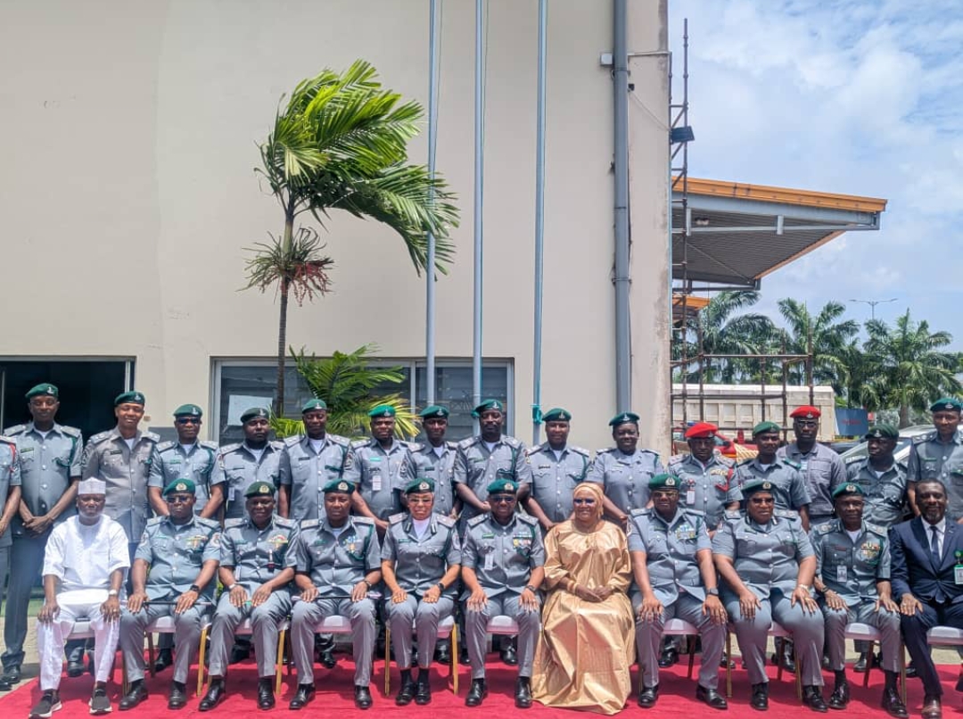 NCS Lagos Free Zone Command management and new helmsman
