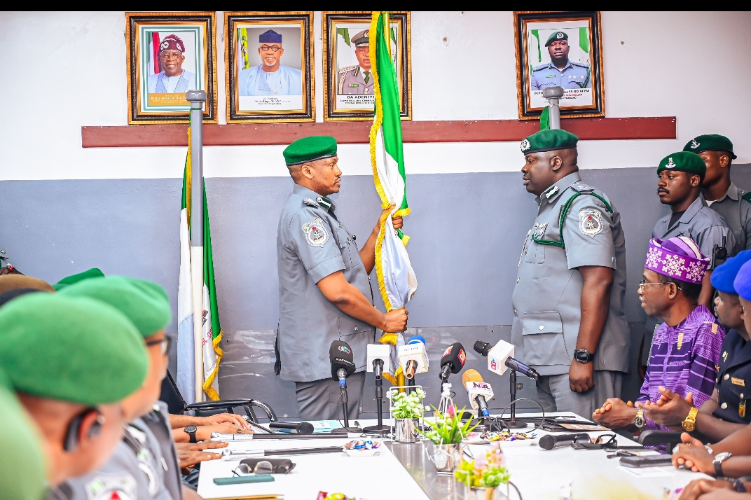 Deputy Comptroller AA Ibrahim received mantle of leadership from Acting Controller Afeni on Wednesday 30 September 2026