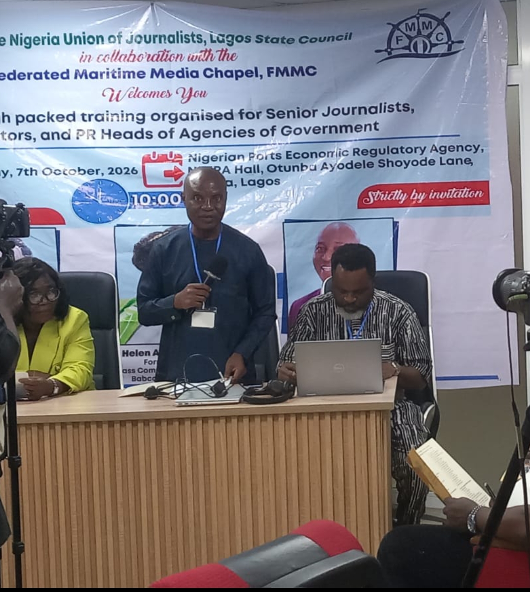 Lagos State NUJ Chairman, Comrade Leye Ajayi